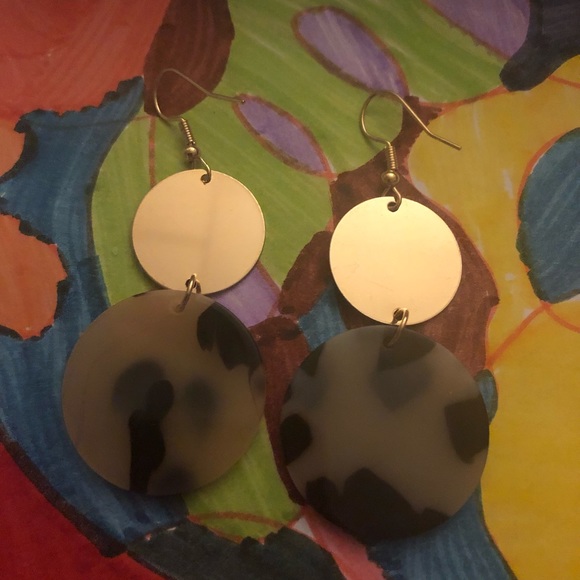 Homemade Acrylic Design and Style Earrings - Picture 3 of 3